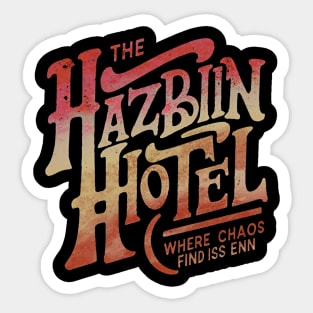 The Hazbin hotel Sticker